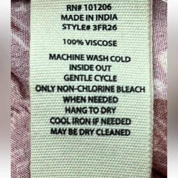 Soft Surrounding Mixed Pattern Button Up Blouse Womens Sz S Floral Multi Color - Picture 4 of 11